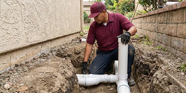 Sewer line repair and replacement